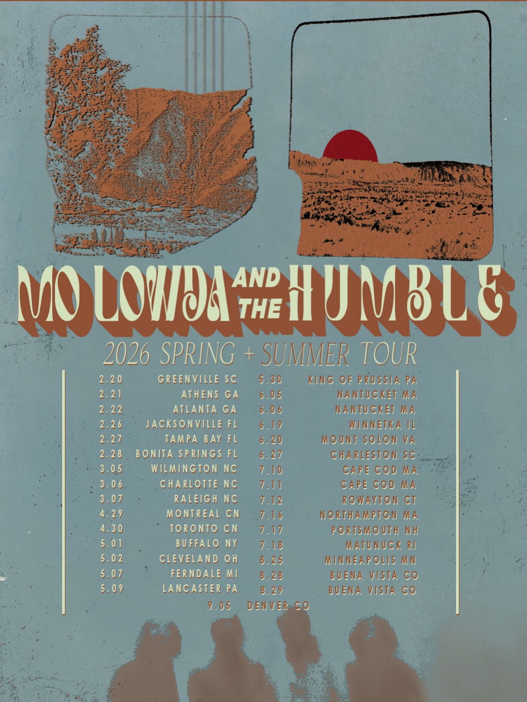 Mo Lowda & the Humble Tailing the Ghost Tour Poster 2026